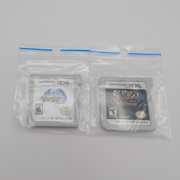 Nintendo Other - Final Fantasy Explorers & Super Street Fighter IV - Nintendo 3DS